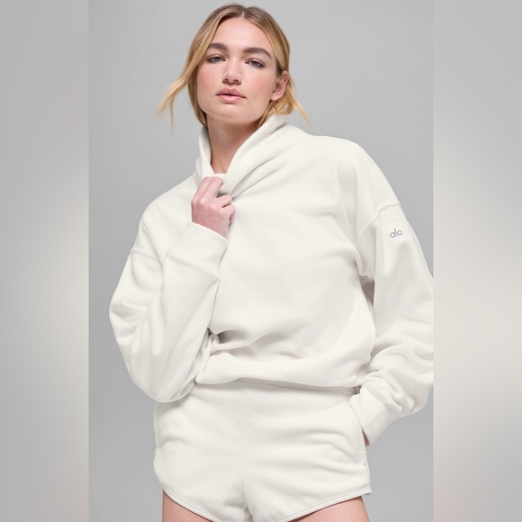 ALO Yoga Sweaters - ALO Yoga White Sweater